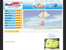 Tablet Screenshot of medicurebagnan.com